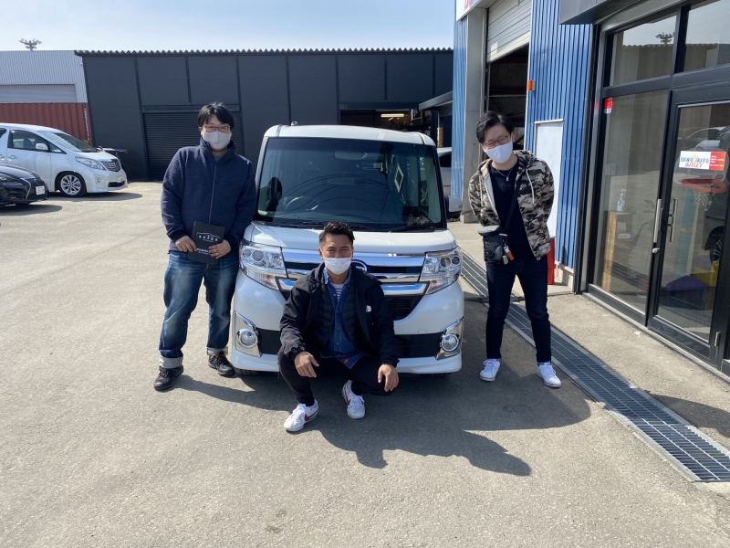 R3.3.27　上村様　タントカスタム　納車写真