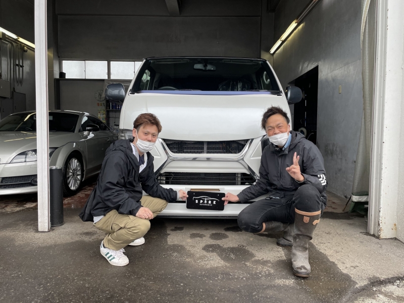 R3.3.21　佐藤様　ハイエース　岩見沢市
