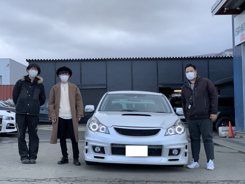 R3レガシィB4　吉田様　帯広市