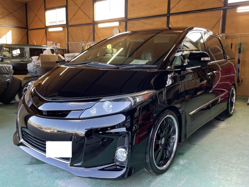 登別市中田様エスティマＨＶ